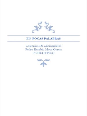 cover image of En Pocas Palabras. Colección De Microrrelatos
